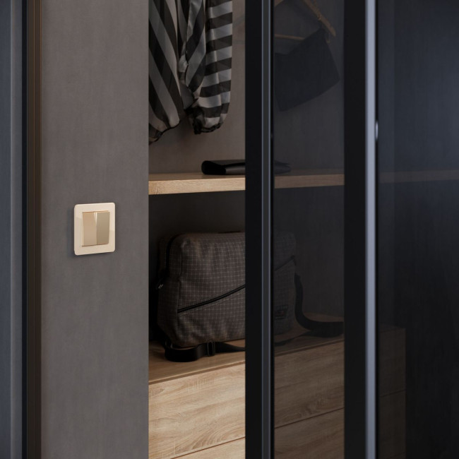 Рамка на 1 пост Werkel Acrylic айвори 4690389186271 W0012743 Рамка на 1 пост Werkel Acrylic айвори 4690389186271 W0012743