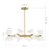 Потолочная люстра ST Luce Spirit SL2004.313.12 Потолочная люстра ST Luce Spirit SL2004.313.12