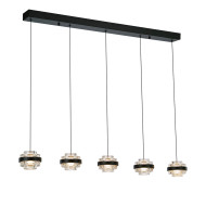 Подвесная люстра Delight Collection Indiana MD22030002-5B black/clear Подвесная люстра Delight Collection Indiana MD22030002-5B black/clear