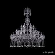 Подвесная люстра Bohemia Ivele Crystal 1413/24+12+6/530/XL-176 Ni