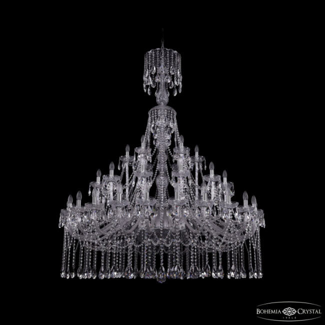 Подвесная люстра Bohemia Ivele Crystal 1413/24+12+6/530/XL-176 Ni