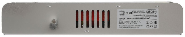 Блок питания Эра 350Вт DC24В 14.58A IP20 LP-LED-350W-IP20-24V-S Б0061133 Блок питания Эра 350Вт DC24В 14.58A IP20 LP-LED-350W-IP20-24V-S Б0061133