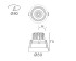 Встраиваемый светильник Italline IT02-029 white 3000K Встраиваемый светильник Italline IT02-029 white 3000K