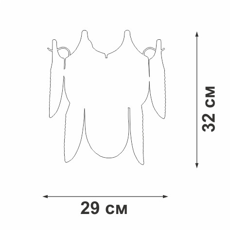 Настенный светильник Vitaluce V5813-8/1A Настенный светильник Vitaluce V5813-8/1A