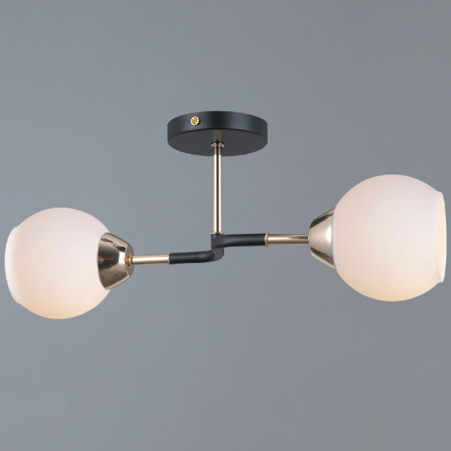 Потолочный светильник Illumico IL0689-2CSQ-24 BK FGD LIBRA Потолочный светильник Illumico IL0689-2CSQ-24 BK FGD LIBRA