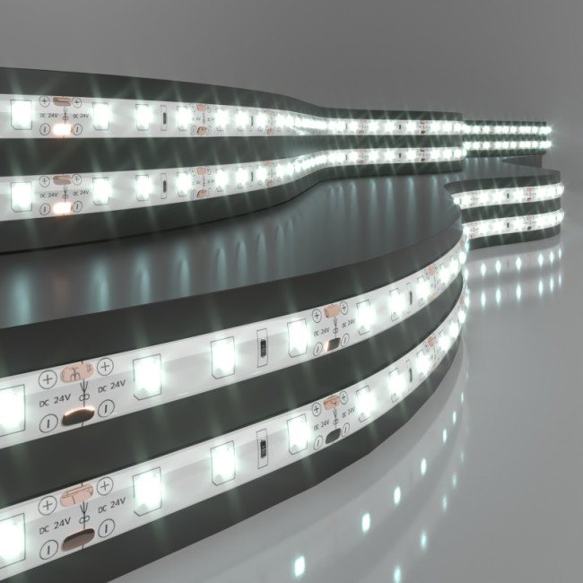 Светодиодная лента Elektrostandard 24V 4,8W 60Led 2835 IP65 холодный белый, 5м 4690389167843 Светодиодная лента Elektrostandard 24V 4,8W 60Led 2835 IP65 холодный белый, 5м 4690389167843