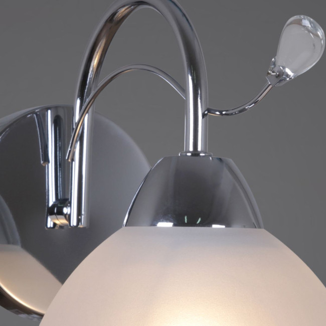 Бра ILLUMICO IL0495-1WSQ-25CH ELITE Бра ILLUMICO IL0495-1WSQ-25CH ELITE