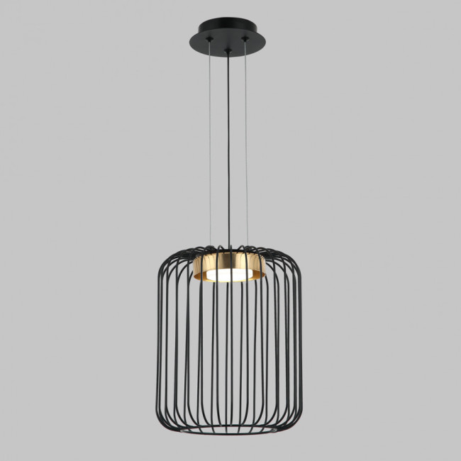 Подвесной светильник IMEX MD.23106-1-P-BK+BR Подвесной светильник IMEX MD.23106-1-P-BK+BR