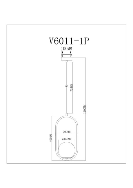 Подвесной светильник Moderli Klaster V11586-1P Подвесной светильник Moderli Klaster V11586-1P