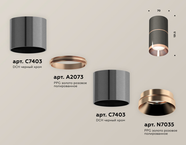Потолочный светильник Ambrella Light Techno Spot XS7403101 (C7403, A2073, C7403, N7035) Потолочный светильник Ambrella Light Techno Spot XS7403101 (C7403, A2073, C7403, N7035)