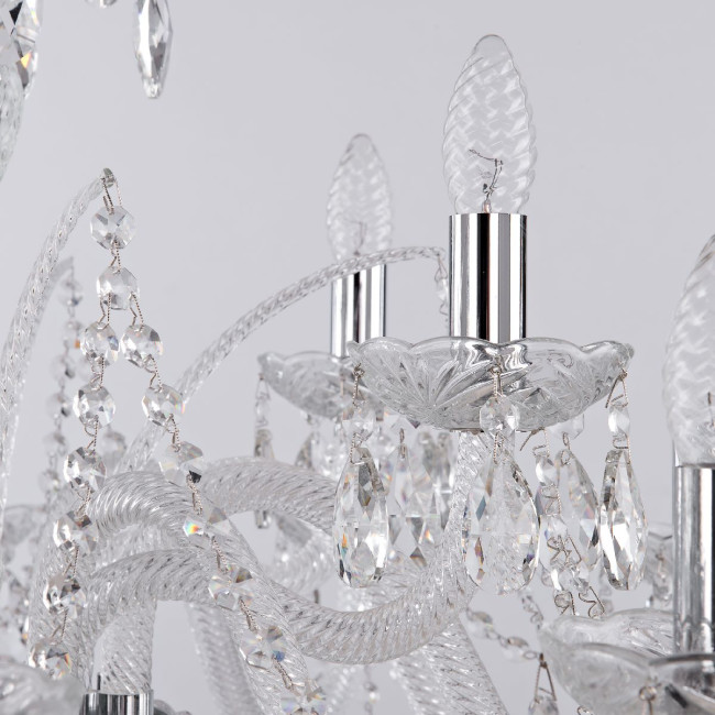 Подвесная люстра Bohemia Ivele Crystal 105/10+5/300 Ni Подвесная люстра Bohemia Ivele Crystal 105/10+5/300 Ni