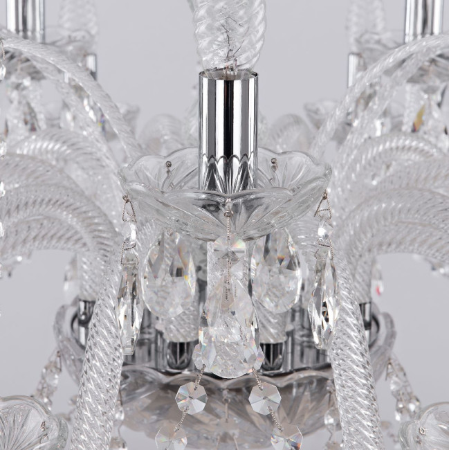 Подвесная люстра Bohemia Ivele Crystal 105/10+5/300 Ni Подвесная люстра Bohemia Ivele Crystal 105/10+5/300 Ni