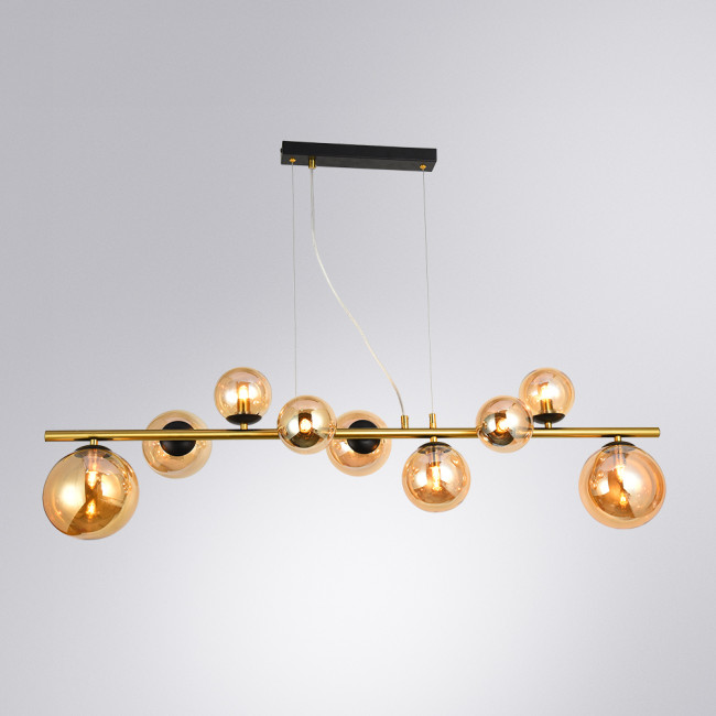 Подвесная люстра Arte Lamp Gemini A2243SP-9PB Подвесная люстра Arte Lamp Gemini A2243SP-9PB