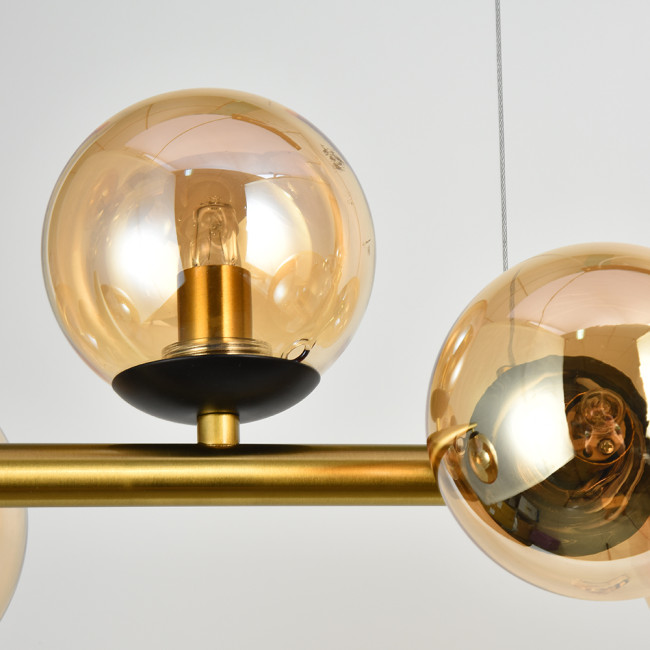 Подвесная люстра Arte Lamp Gemini A2243SP-9PB Подвесная люстра Arte Lamp Gemini A2243SP-9PB