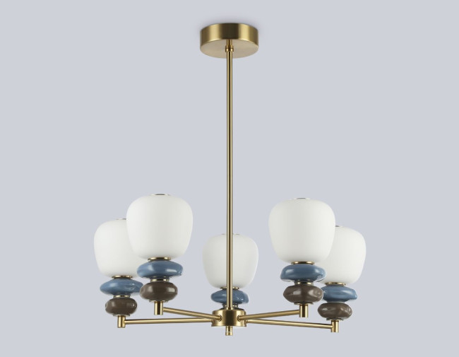 Люстра на штанге Ambrella Light High Light Ceramo Modern LH53164 Люстра на штанге Ambrella Light High Light Ceramo Modern LH53164