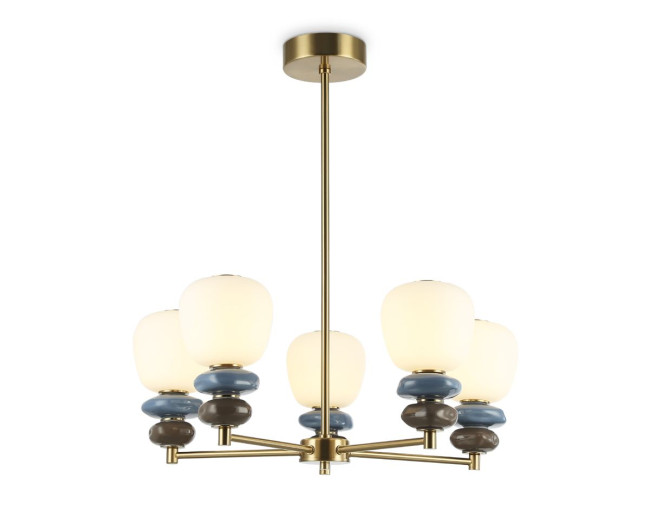 Люстра на штанге Ambrella Light High Light Ceramo Modern LH53164 Люстра на штанге Ambrella Light High Light Ceramo Modern LH53164