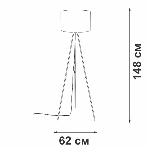 Торшер Vitaluce V2880-1/1P Торшер Vitaluce V2880-1/1P
