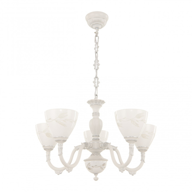 Подвесная люстра Arte Milano 347837/5 WT+SL Подвесная люстра Arte Milano 347837/5 WT+SL