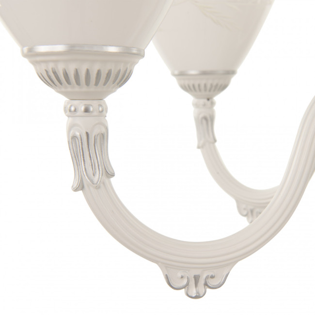 Подвесная люстра Arte Milano 347837/5 WT+SL Подвесная люстра Arte Milano 347837/5 WT+SL