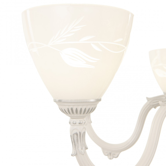 Подвесная люстра Arte Milano 347837/5 WT+SL Подвесная люстра Arte Milano 347837/5 WT+SL