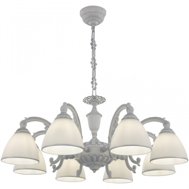 Подвесная люстра Arte Milano 341837/8 WT+SL Подвесная люстра Arte Milano 341837/8 WT+SL