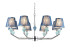 Подвесная люстра Ambrella Light High Light Ceramo Classic LH75063