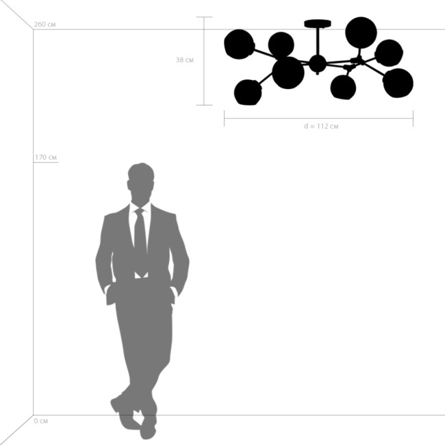 Люстра на штанге Lightstar Beta 785083 Люстра на штанге Lightstar Beta 785083