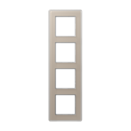 Рамка четырехместная Jung AV584GLMCH