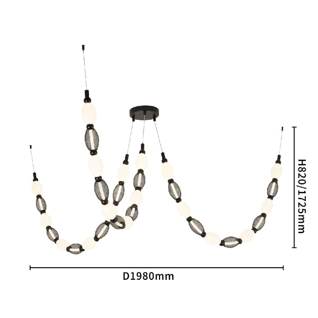 Подвесная люстра Favourite Perler 4560-3PC Подвесная люстра Favourite Perler 4560-3PC