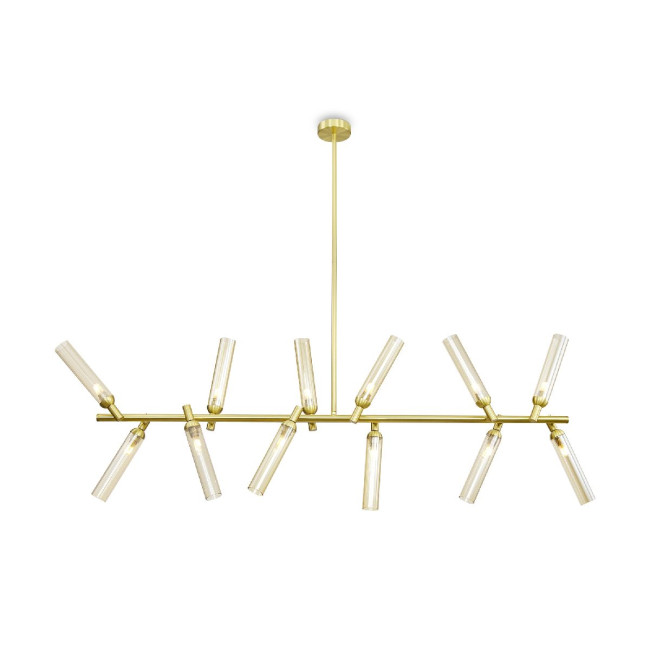 Люстра на штанге Freya Borgy FR5379PL-12G Люстра на штанге Freya Borgy FR5379PL-12G