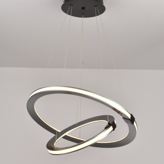 Подвесная люстра iLedex Vision 9225-8+5SD GR+BK Подвесная люстра iLedex Vision 9225-8+5SD GR+BK