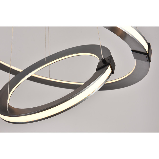 Подвесная люстра iLedex Vision 9225-8+5SD GR+BK Подвесная люстра iLedex Vision 9225-8+5SD GR+BK