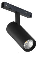 Трековый магнитный светильник iLedex Vision 4822-006-D55-18W-38DG-3000K-BK