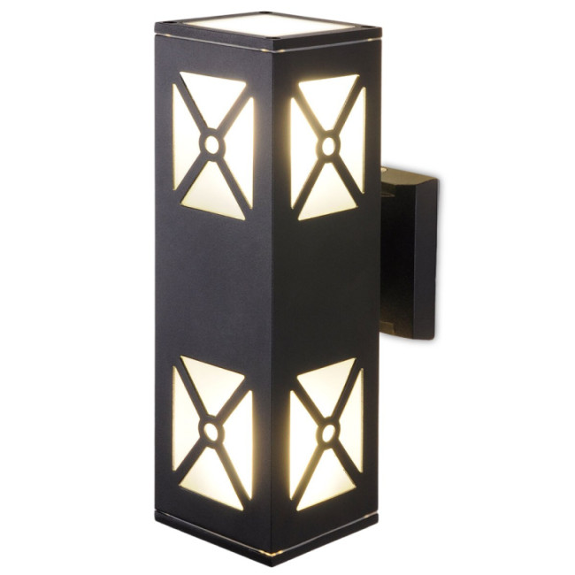 Уличный настенный cветильник Elektrostandard 1405 Techno черный 4690389131912 Уличный настенный cветильник Elektrostandard 1405 Techno черный 4690389131912