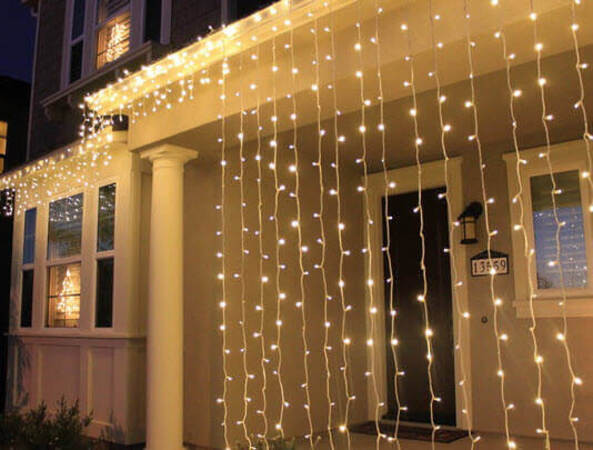 Светодиодная гирлянда (UL-00001355) Uniel занавес 220V белый ULD-C1515-160/TWK White IP67 Светодиодная гирлянда (UL-00001355) Uniel занавес 220V белый ULD-C1515-160/TWK White IP67