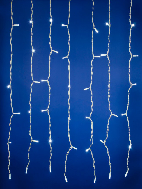 Светодиодная гирлянда (UL-00001355) Uniel занавес 220V белый ULD-C1515-160/TWK White IP67 Светодиодная гирлянда (UL-00001355) Uniel занавес 220V белый ULD-C1515-160/TWK White IP67