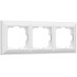 Рамка на 3 поста Werkel Fiore белый W0032201 4690389160387 Рамка на 3 поста Werkel Fiore белый W0032201 4690389160387