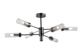 Люстра на штанге iLamp Evolution 15609-6 AN+CL