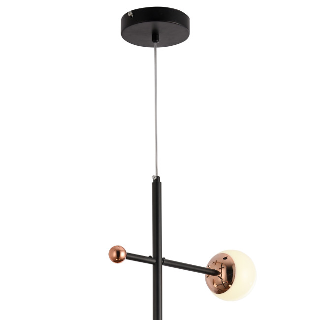 Подвесной светильник Natali Kovaltseva LED LAMPS 81338 GOLD BLACK Подвесной светильник Natali Kovaltseva LED LAMPS 81338 GOLD BLACK