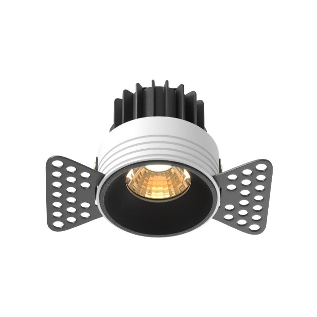 Встраиваемый светильник Maytoni Round DL058-7W2.7K-TRS-B Встраиваемый светильник Maytoni Round DL058-7W2.7K-TRS-B