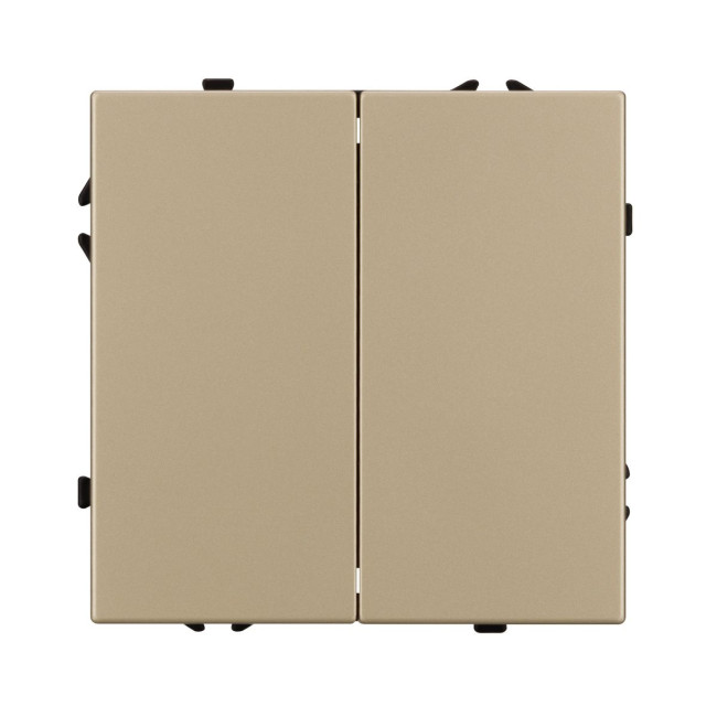Механизм выключателя двухклавишный непроходной Arlight SWT-NOBE-MK02-SFPL-GD (230V, 10A) 054253 Механизм выключателя двухклавишный непроходной Arlight SWT-NOBE-MK02-SFPL-GD (230V, 10A) 054253