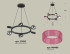 Подвесная люстра Ambrella Light Traditional (C9193, N8486) XB9193251 Подвесная люстра Ambrella Light Traditional (C9193, N8486) XB9193251