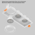 Встраиваемый светильник Crystal Lux CLT 068C3 WH
