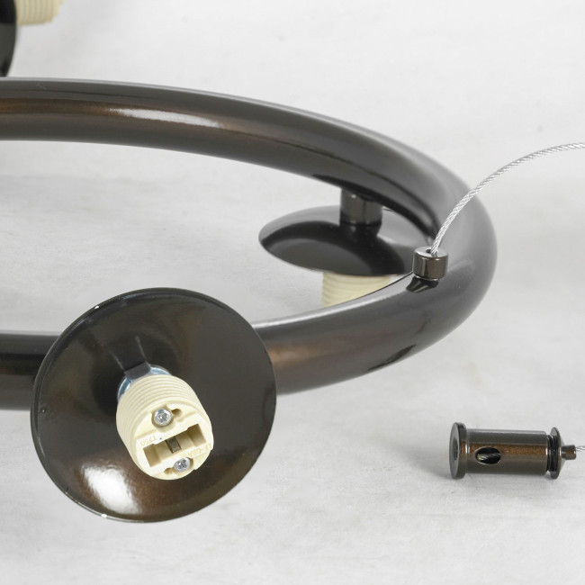 Подвесная люстра Lussole Loft Downey LSP-8805 Подвесная люстра Lussole Loft Downey LSP-8805