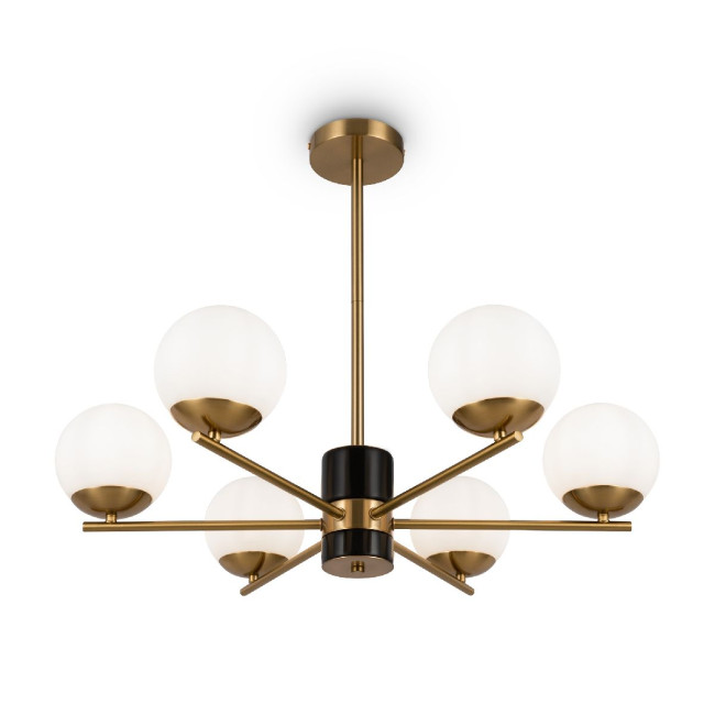 Люстра на штанге Freya Marble FR5230PL-06BS