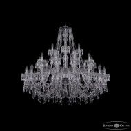 Подвесная люстра Bohemia Ivele Crystal 1403/20+10+5/460 Ni Подвесная люстра Bohemia Ivele Crystal 1403/20+10+5/460 Ni