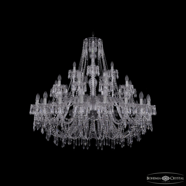 Подвесная люстра Bohemia Ivele Crystal 1403/20+10+5/460 Ni Подвесная люстра Bohemia Ivele Crystal 1403/20+10+5/460 Ni