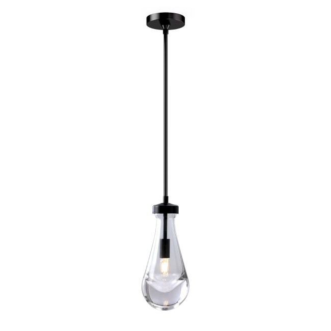 Подвесной светильник DeLight Collection Raindrop MT9093-1H black brushed gold Подвесной светильник DeLight Collection Raindrop MT9093-1H black brushed gold