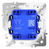 Выключатель двухклавишный Voltum S70 VLS020102 (белый матовый)