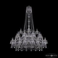 Подвесная люстра Bohemia Ivele Crystal 1411/20+10+5/460/h-175/2d Ni